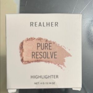 RealHer Pure Resolve Highlighter - Radiant Gold